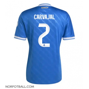 Billige Fotballdrakt Real Madrid Daniel Carvajal #2 Replika Tredjedrakt 2025-26 Kortermet